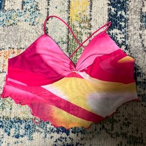 garage crop top